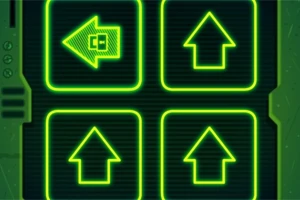 緑色の矢印アイコンが4つ並んだグリッド。