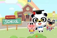 朝のベルが鳴るドクターパンダの学校