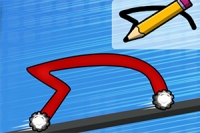 描画パズルとカーレースアーケードゲーム