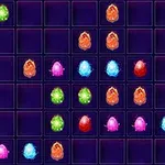 色とりどりの宝石のようなアイテムが並ぶグリッド。