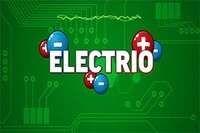 このゲームでは、電気粒子を順番に結びつけます。