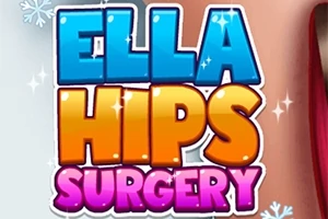 カラフルな「ELLA HIPS SURGERY」の文字が描かれたデザイン。