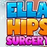カラフルな「ELLA HIPS SURGERY」の文字が描かれたデザイン。