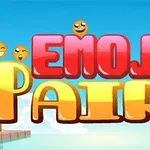 青い空を背景に「EMOJI PAIRS」と大きく書かれたカラフルな文字と、周囲に複数の絵文字が浮かんでいる。