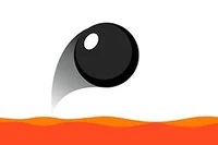 火山から脱出しよう。落ちてくる障害物を避けてください