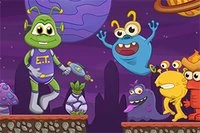 E.T.ゲームは楽しくて挑戦的な2D横スクロールゲーム