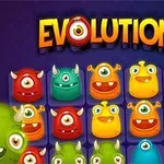 カラフルなモンスターのキャラクターがグリッド状に配置されているイラスト。