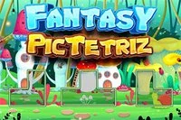 シンプルで面白いピクチャーテトリスゲーム