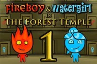 パズルプラットフォームゲームFireboy & Watergirl in The Forest