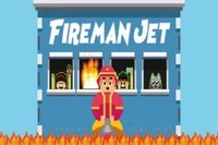 火事を消し、人々とペットを救出
