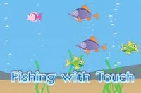 タッチで釣りをするゲームですべての魚を釣る