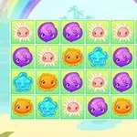 カラフルなキャラクターが配置された5x4のグリッド画像。