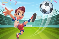 サッカースーパースターの地位を手に入れよう！