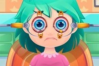 子供たちの目の感染を治そう