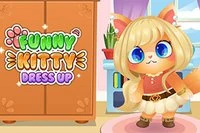 ニャー！このゲームでキティはおしゃれに！