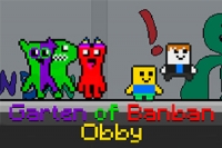 ObbyがBanbanモンスターの庭で生き抜く
