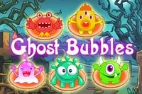 ハロウィン・バブルシューターでゴーストを消そう