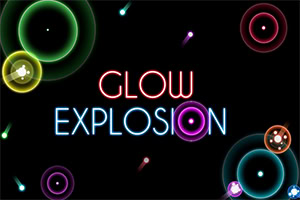 Create chain reactions with glow dots