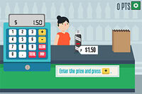 Grocery Cashier: 教育的な数学ゲーム