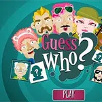 キャラクターのイラストと「プレイ」ボタンが配置された青緑色の背景。