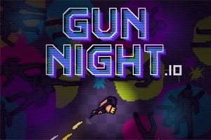 紫色の背景に「GUN NIGHT 