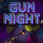 紫色の背景に「GUN NIGHT 