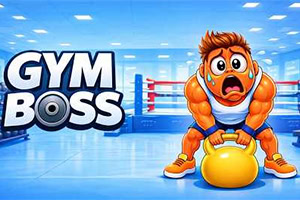 Sure! Here is a streamlined and engaging  translation for your Gym Boss game subtitle:

ハードに鍛えてジムのボスになろう

Let me know if you need further adjustments!