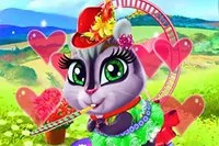 キュートな動物メイクゲームでシマリスのお世話をします