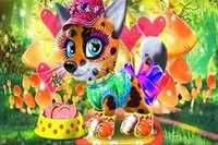 小さなきつねを大切にして、楽しい動物着せ替えゲームで幸せにしよう！