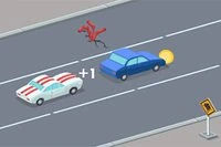 Stickman Rushのヒーローになるにはすごい運転技術が必要