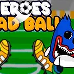 サッカーシューズを履いたキャラクターたちがサッカー競技場にいるイラスト。