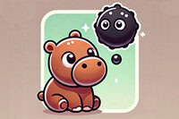 かわいいコビトカバを助けよう！