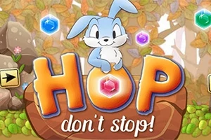 かわいいウサギが「HOP dont stop!