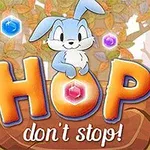 かわいいウサギが「HOP dont stop!