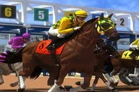 馬券を賭けて、あなたの馬がレースで勝つことを願おう