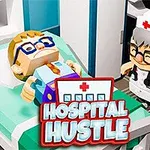 病院のベッドに横たわる患者と、それを見ている医者のキャラクターが描かれたイラスト。