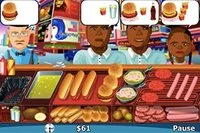 顧客にホットドッグを提供し、お金とポイントを稼ごう！