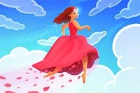 おしゃれなドレスを作って空を飛ぼう！