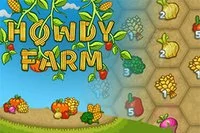 ファーム野菜のマッチ3ゲーム「Howdy Farm」