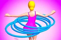 正しい色のフラフープを手に取り前へ進もう