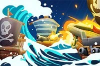最高の海賊になろう！白熱の船バトルゲーム