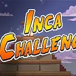 「Inca Challenge」のタイトルが描かれた空と建物のイラスト。