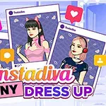 3人の女性のイラストがソーシャルメディア風に並んでいる画像。