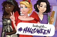 インスタガールズとハロウィンの仮装