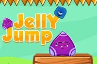 ゲーム「Jelly Jump」で高くジャンプし、落ちないように