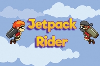 ジェットパックライダーはレベルをクリアして生き残る