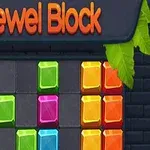 カラフルなブロックが並んだ黒い背景と葉のデザイン。