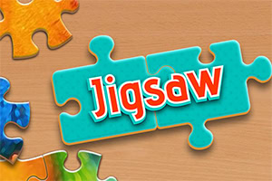 カラフルなパズルピースに「Jigsaw」と書かれている画像。