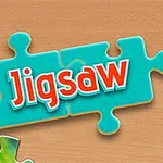 カラフルなパズルピースに「Jigsaw」と書かれている画像。