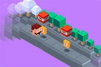コインを集めて障害物を避ける